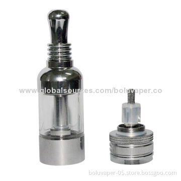 Newest E Cigarette Atomizers, Extendable Mouthpiece, Upgraded Inner Cap with Replaceable Dual-coil